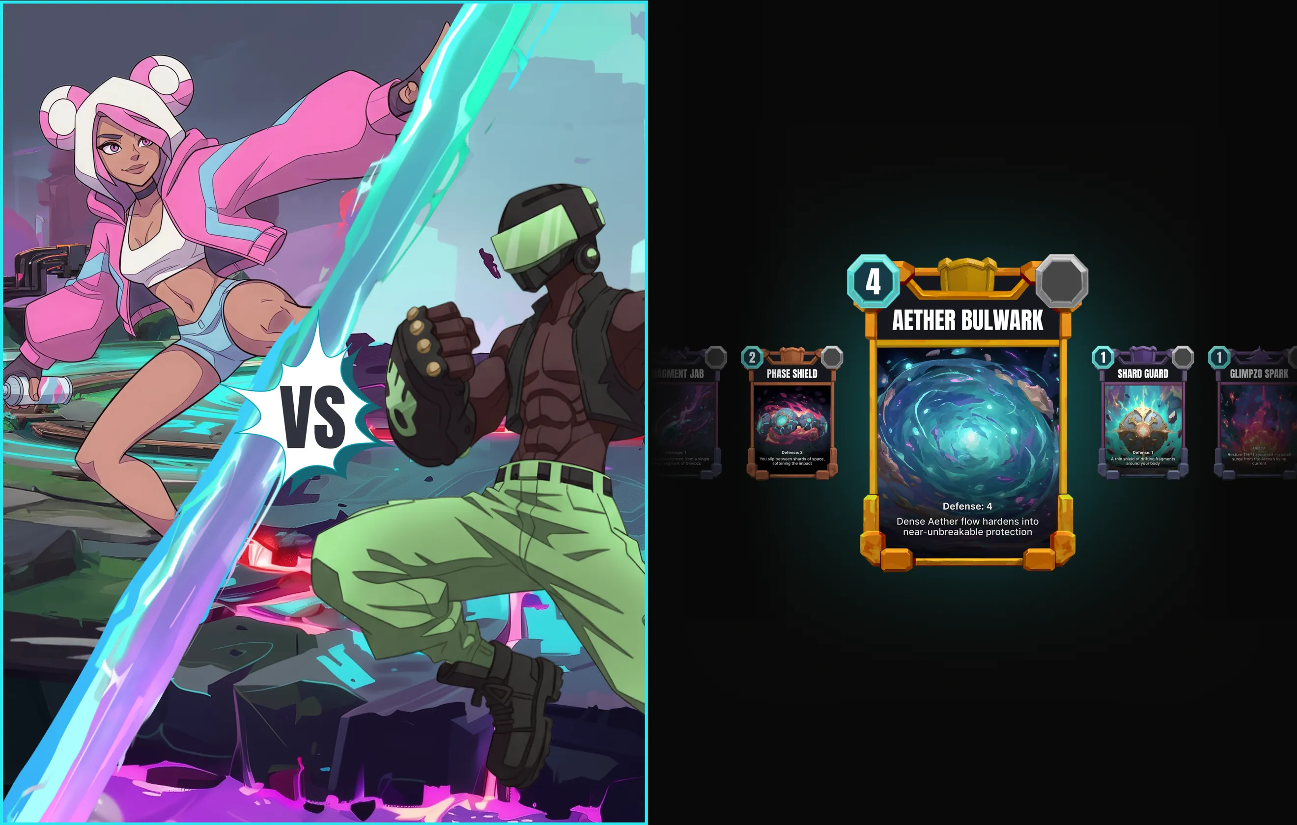 Predictrum PvP round screens, 2 of 3