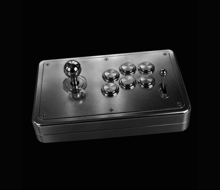 Chrome arcade controller